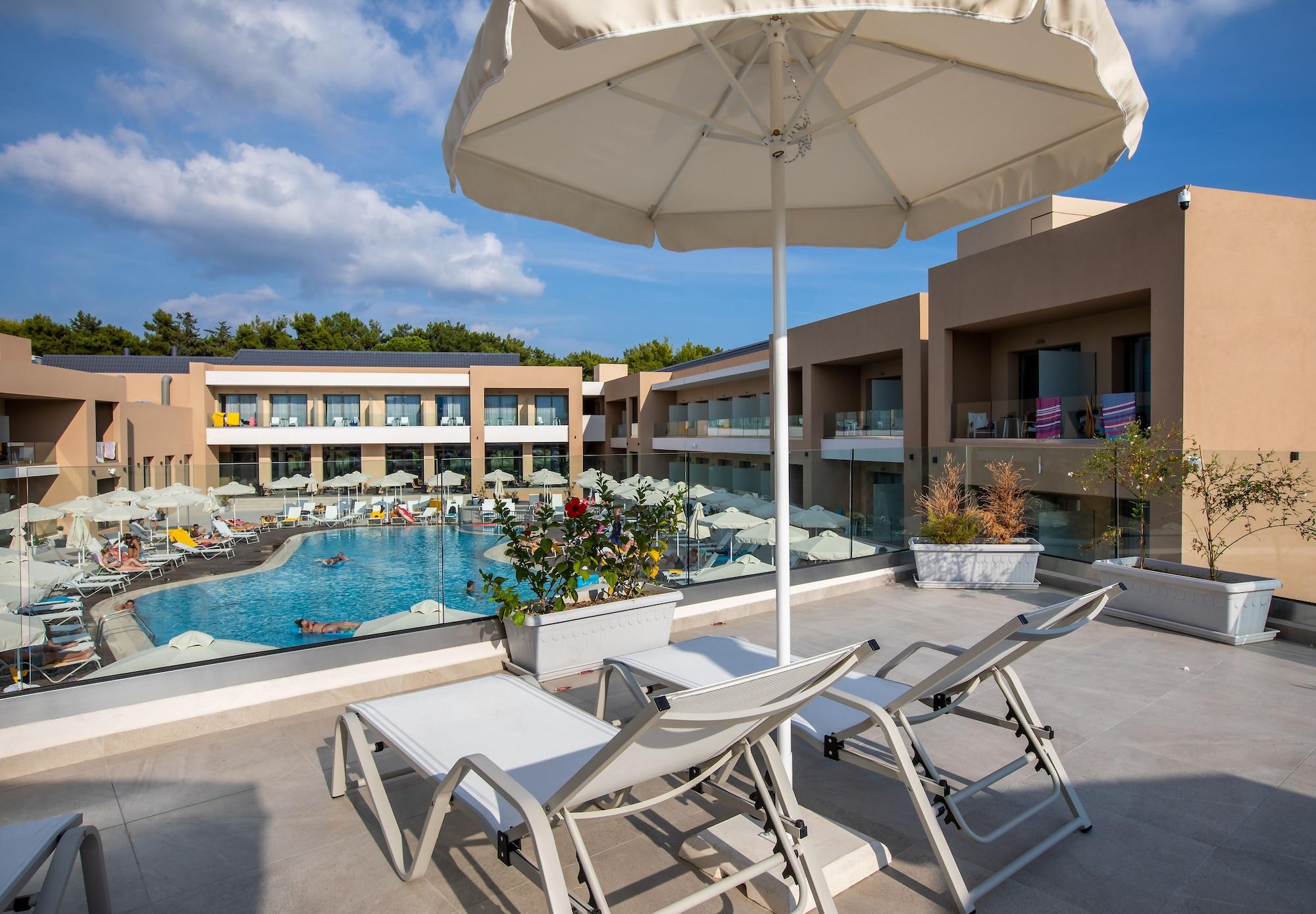 White Olive Elite Laganas Hotell Eksteriør bilde