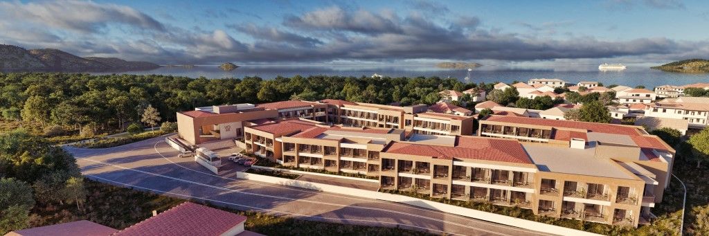 White Olive Elite Laganas Hotell Eksteriør bilde