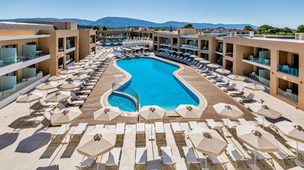 White Olive Elite Laganas Hotell Eksteriør bilde